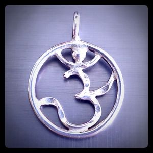 🕉 SILVER "OM" CHARM